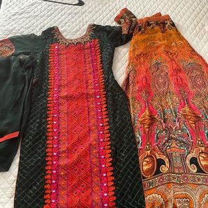 Jorjet gharara readymade suit